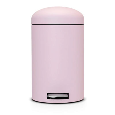 Brabantia 12L Retro Pedal Bin – Pink